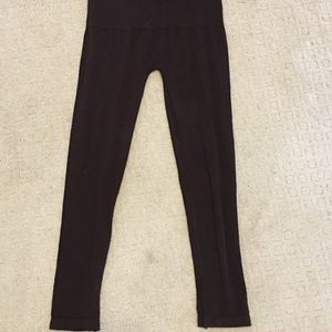 M. Rena leggings stretch pants Brown One Size
